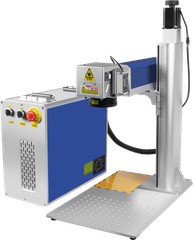 100W Auto Focus JPT M7 Mopa Fiber Laser Marking Machine Engraver Maker Ezcad2 US