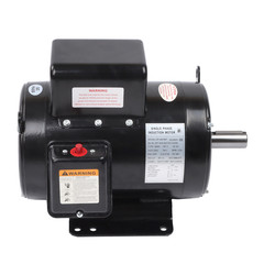 1Pack Single Phase Motor 5HP L1430T 208-230V 1725RPM 184T Frame 1-1/8″ Shaft