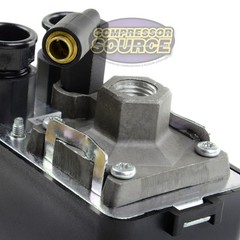 1 Port Air Compressor Pressure Switch Control Valve 140-175 PSI Import Style