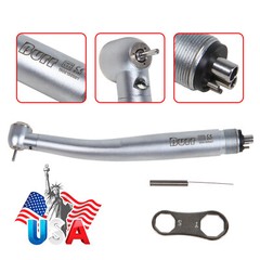 Dental Fiber Optic LED E-generator High Speed Handpiece 4Hole Midwest