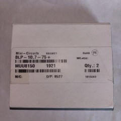 MINI CIRCUITS BLP-10.7+ Low Pass Filter 75 OHM