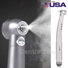 NSK Style Dental Handpiece E-generator LED High Speed Ceramic Torque Head 4-Hole
