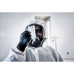 6000 Series Lens Cover for Full-Face Respirator (Case of 5,10-Packs)