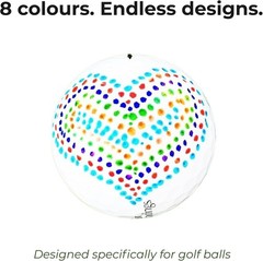 Permanent Golf Ball Marker Pen – Fine Tip, Wear & Water Resistant Ink | Designed