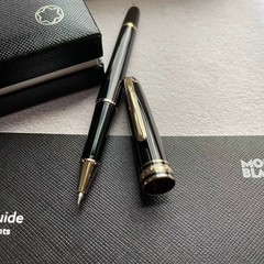 MB Gold Classique Luxury Rollerball Pen 163 New With Box OME New