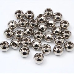 304 Stainless Steel Ball Through Hole Ball Solid Smooth Drilling OD 2mm~60mm
