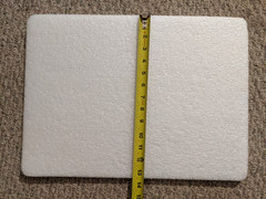 10Pcs 18.5×13.5×0.5 Polyethylene Foam Sheets Packing Cushion Pads for Shipping