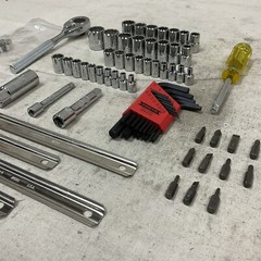 PROTO J47065 Socket Wrench Set 1/4″-3/8″ Drive Size 65pcs (INCOMPLETE)