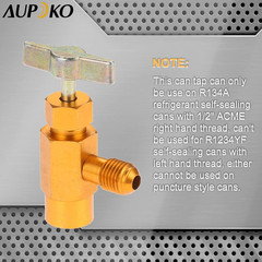 R134A Self-Sealing Can Tap with Right Hand Thread, R134A Valve Tool Bottle Opene