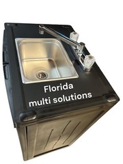 Portable sink mobile Handwash Self contained Hot Water concession110V
