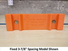 Welding Spacers for 1/2″ and 3/4″ Handrail Balusters/Spindles, Width and Height