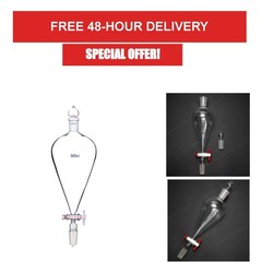 500ml Borosilicate Glass Separatory Funnel with PTFE Stopcock