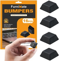 Rubber Feet for Electronics-Adhesive Black, Bumpers