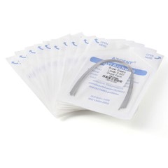 AZDENT Dental Orthodontic Super Elastic Niti Round Arch Wire Ovoid Form Archwire