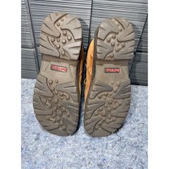 Red Wing 4456 Mens 7.5 D Brown Leather Steel Toe Metatarsal Guard Work Boots EH