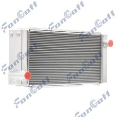 84499505 6 Row Radiator for Ford/New Holland C238 L218 / Case SR175 SV250 TR320