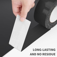 Black Duct Tape Heavy Duty Waterproof, 40 Yards X 2 Inch, 9 Mils Thickness St…
