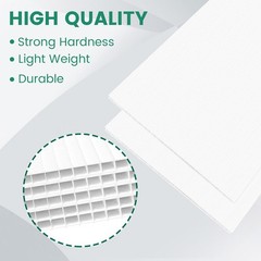 Corrugated Plastic Sheet for Indoor and Outdoor Use – 4 Mm Thick Poster Board…