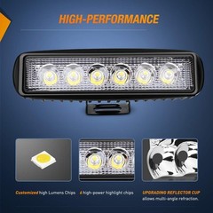 Fit for John Deere Gators 835M, 835R, 865M, 865R 12V 24V LED flood work lights