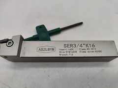 SER 3/4″K16 Lathe Turning Tool Holder holder +10PCS high-quality thread inserts