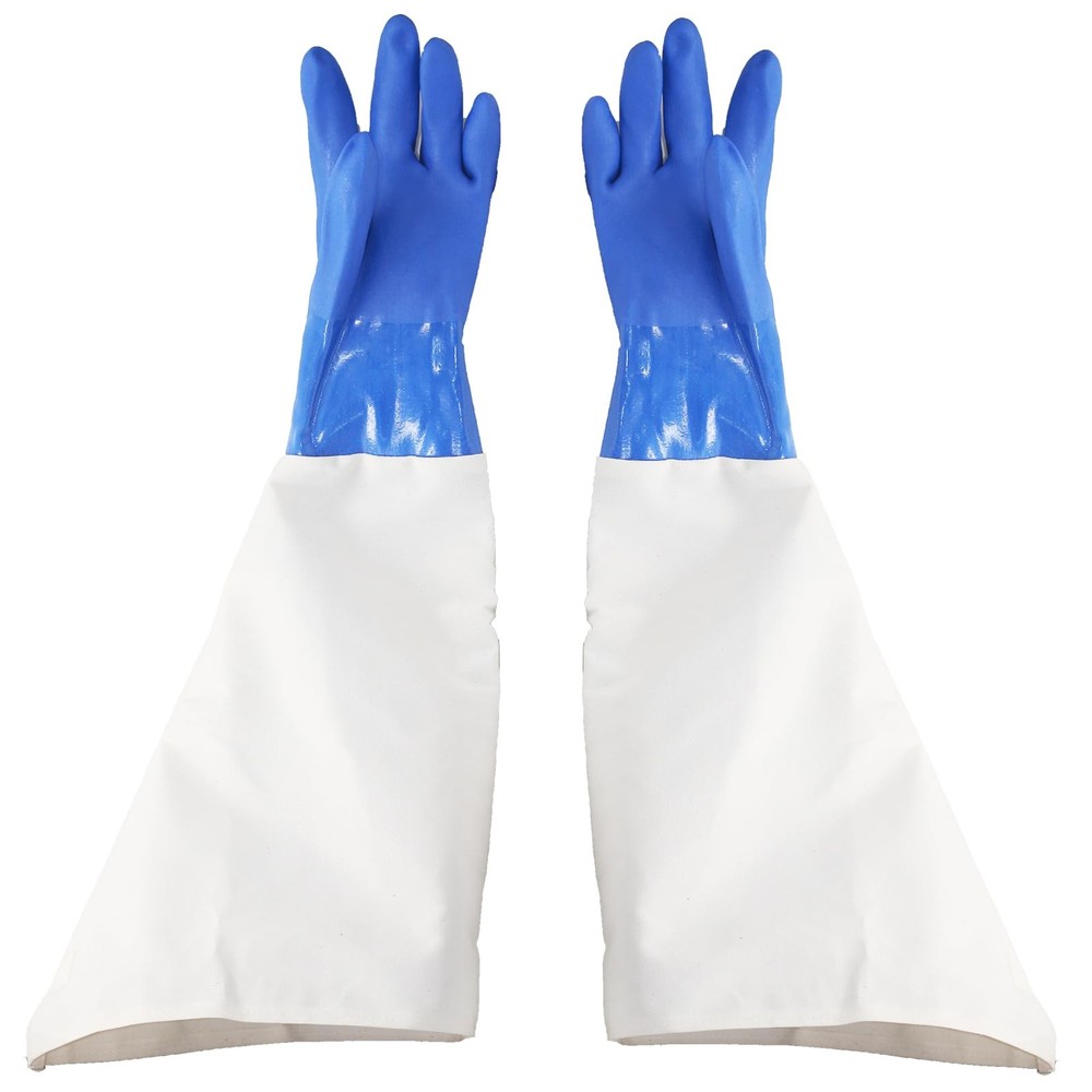 Protection Gloves Sandblasting 23.6″ XL 1 Pair for Sandblast Cabinets