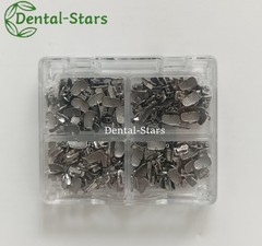 Dental Ortho Buccal Tubes 1st 2nd Molar Roth MBT Monoblock Bondable Mesh Base