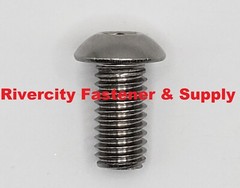 3/8-16×3/4 Stainless Button Allen Head Bolts 3/8×16 x .75 Screws 3/8×16 x 3/4″