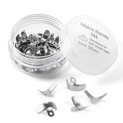 Dental Matrix Bands Deciduous/Premolar/Molar Sectional Contoured Matrices 50pcs