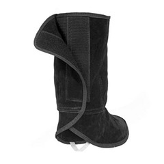 Leather Welding Spats – Flame and Abrasion Resistant Welding Boot Covers – Fu…