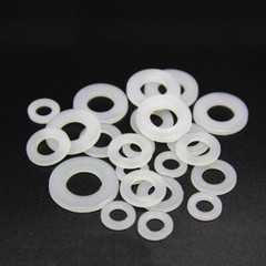 White Plastic Nylon Flat Washers Insulation M2 M2.5 M3 M4 M5 M6 M8 M10 M12-M20