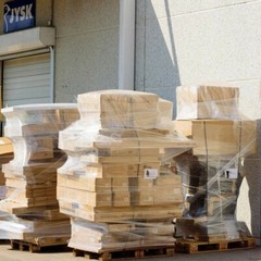 18″x 1500 FT Roll Plastic Pallets Stretch Moving Packing Wrap Film Clear 8 Pack