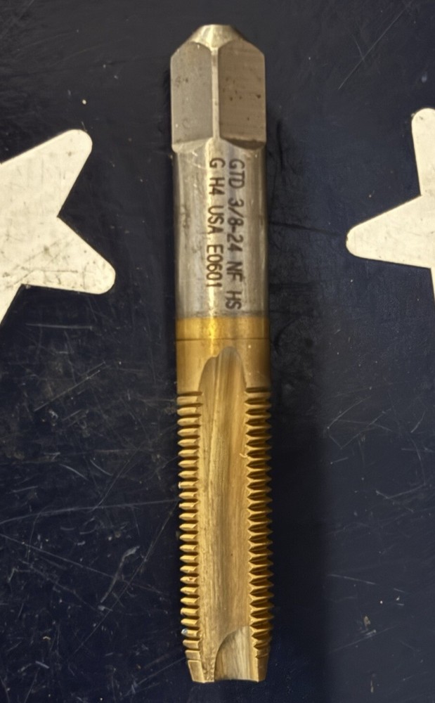 WIDIA GTD 3/8-24 Tap NF G H4 USA HS HSS E0601 One Tap