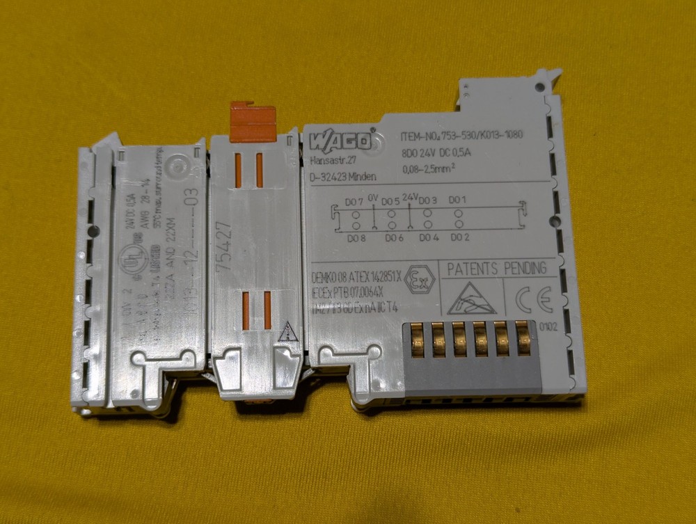 WAGO 750-1504 16-Channel Digital Output Module 24VDC – Open Box