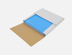 100 X White Vinyl Record LP Shipping Mailer Boxes 12.5″x12.5″x1″ Album Paper Box