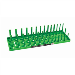 12033Hansen Global 1/2″ SAE 3-Row Socket Tray – Green