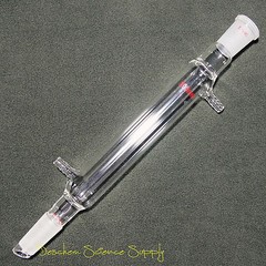 Deschem 200mm 24/40 Glass Liebig Condenser Lab Chemistry Disllation Column