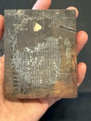 Antique Letterpress Portrait Printing Blocks Lot 5 Printer Cuts