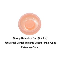 US 4Pcs Dental Overdenture Retention Caps For Locator Abutment Implant Inserts