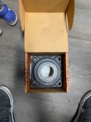 19311207 MOLINE BEARING E Flange, 2 7/16 in Bore, 6 7/8 Chipper Drum Vermeer