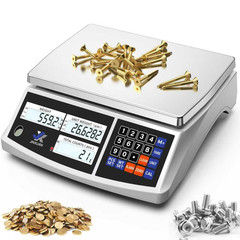 Precision Digital Counting Scale 66Lb/30Kg for Small Parts and Jewelry