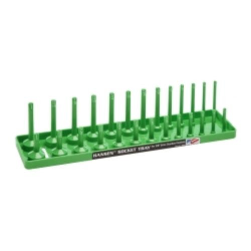 Hansen Global 3803_43 3/8 Inch Socket Holder Tray – Green