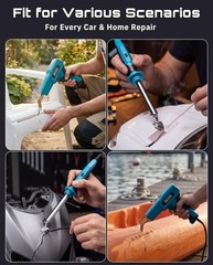150W Professional Plastic Welder and Hot Stapler Repair Kit with 20PCS Rods