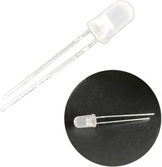 100PCS 5mm Dual Bi Color Polar Changing Red/Green Led Diffused LEDs 2-Pin led