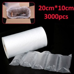 3000Pcs Air Pillow for Machine Bag Film 20*10cm Cushion Bubble USA