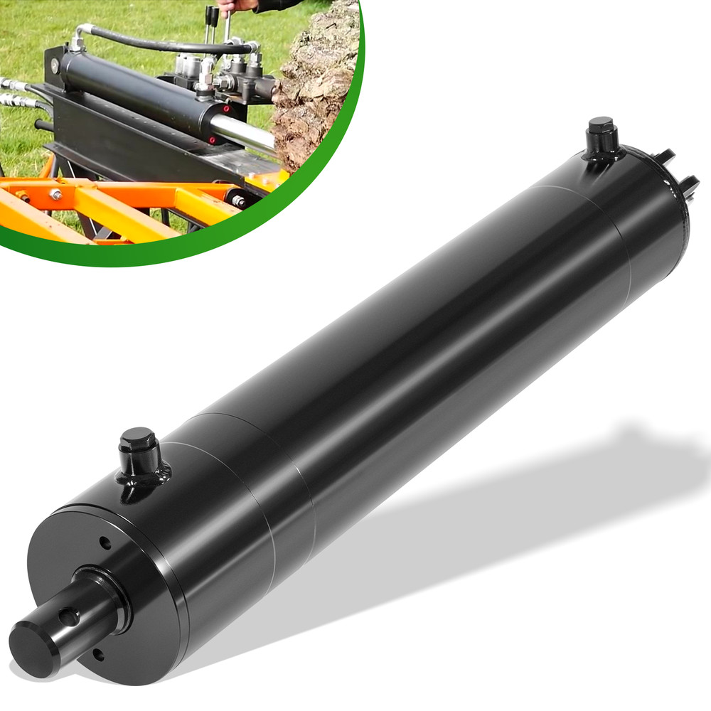 5″x24″ Log Splitter Hydraulic Cylinders Double Acting 5″ Bore 24″ Stroke 2″ Rod