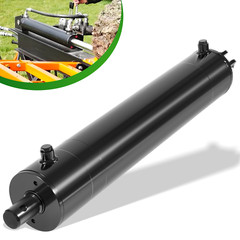 5″x24″ Log Splitter Hydraulic Cylinders Double Acting 5″ Bore 24″ Stroke 2″ Rod