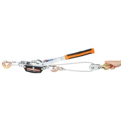 VEVOR Power Puller Come Along Winch 5 Ton 11023 lb Heavy Duty Pull Hoist 3 Hooks