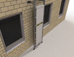 Vari-Safe LADDER LOCKOUT Anti Climb Ladder Security Door for Fixed Ladders