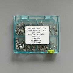 20Sets Dental Orthodontic Buccal Tube 2nd Roth 022 U1/L1 Molar Bondable no-Cov