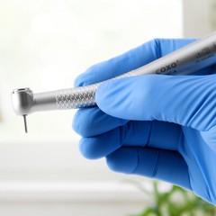 COXO CX207-A Dental Fiber Optic High Speed Handpiece Air Turbine Anti-retraction